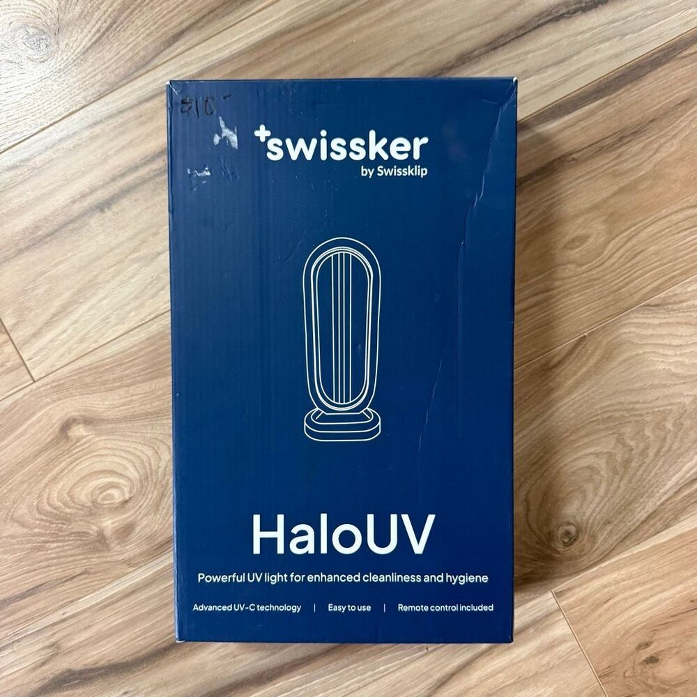 Swissker by Swissklip HaloUV 38W UVC Lamp with Ozone Professional Odor Restorati